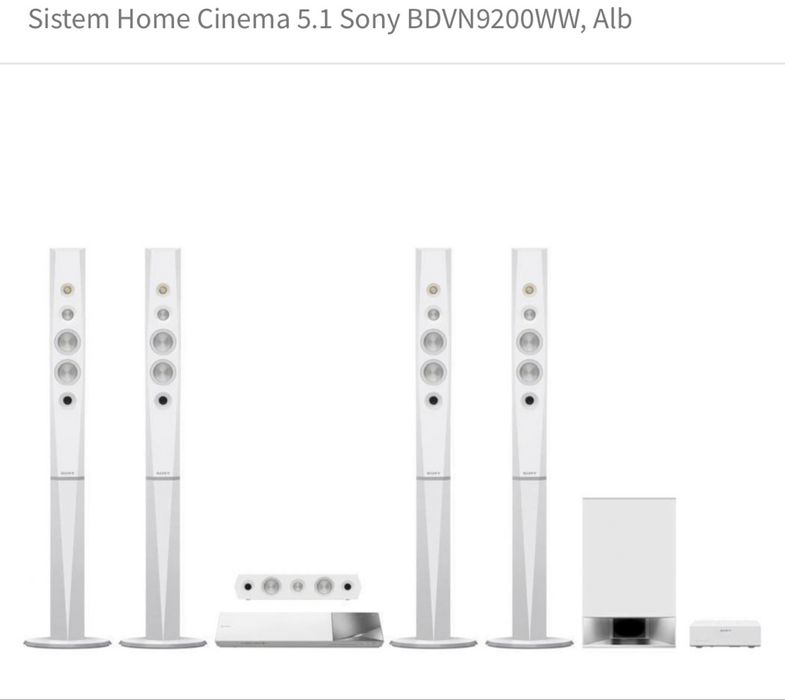 Vand sistem bluray home cinema sony