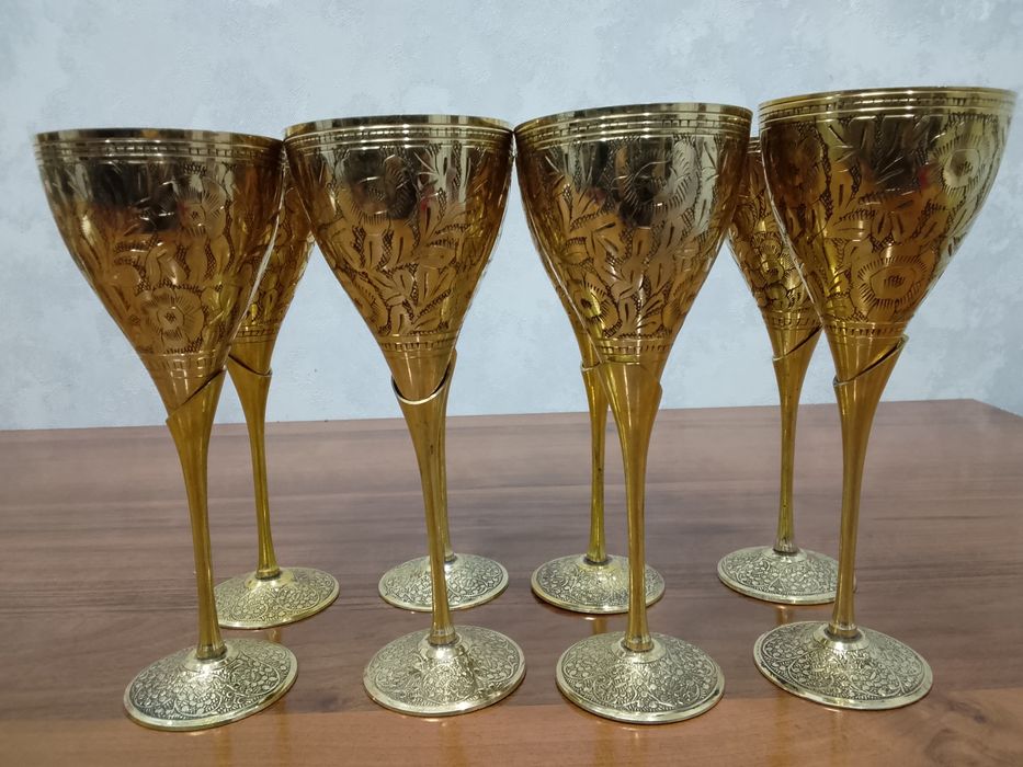 Фужеры из бронзы