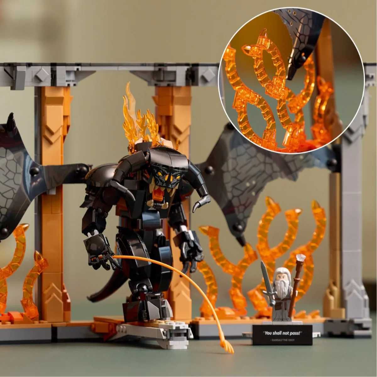 LEGO Icons: Властелин колец: Балрог Книжный уголок (10367)