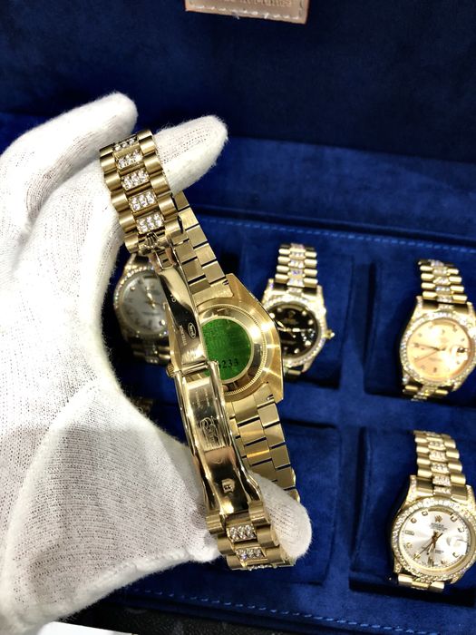 ceas rolex daydate green dial 36,mm unisex