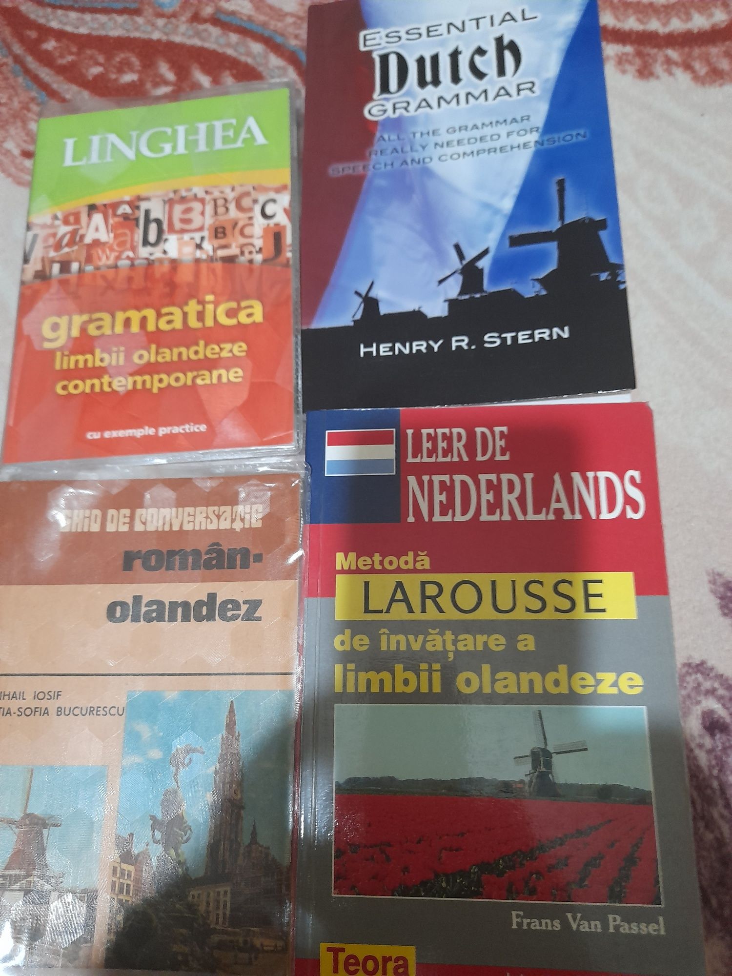 Olandeza gramatica, dicționare rare, manual