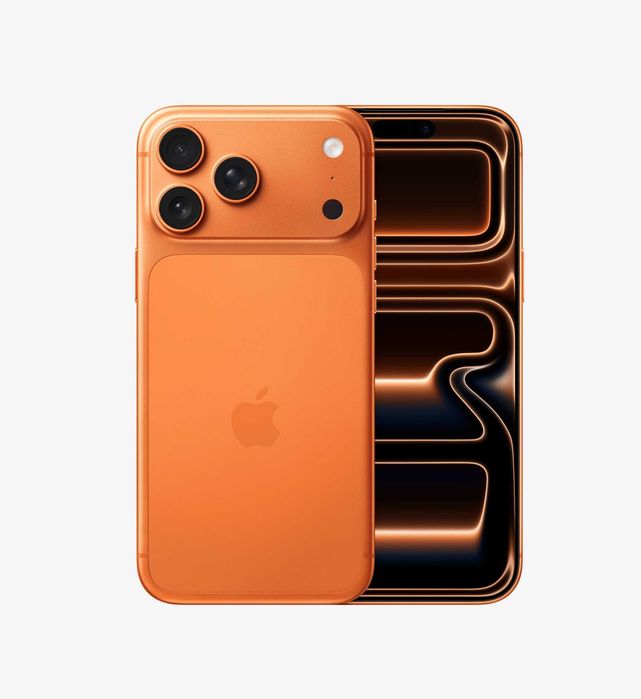 НОВ, Неразпечатан iPhone 17 Pro Max 1TB Cosmic Orange Внос от САЩ