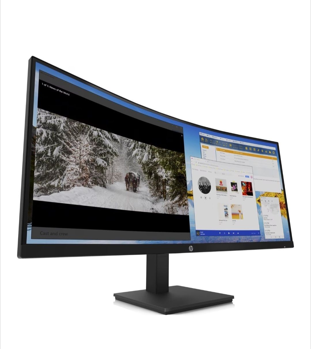Monitor ultrawide HP P34hc G4, 34", WQHD, 3500:1, DisplayPort™