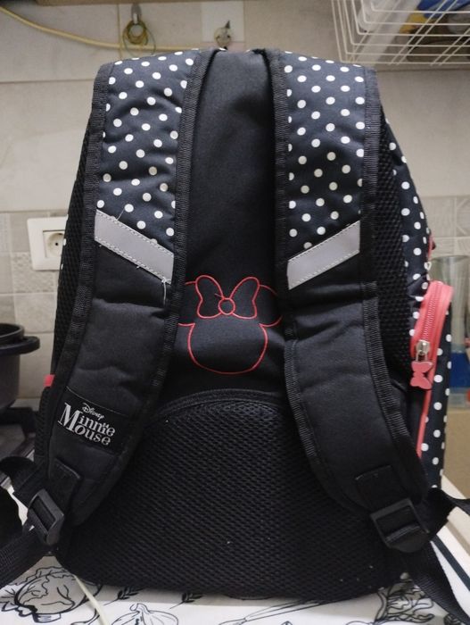 Ghiozdan fetite cu licenta Minnie