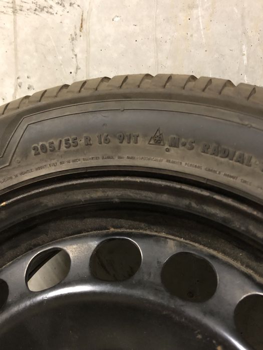 Roată de rezervă cu anvelopă de iarnă SEMPERIT 205/55 R16 second-hand