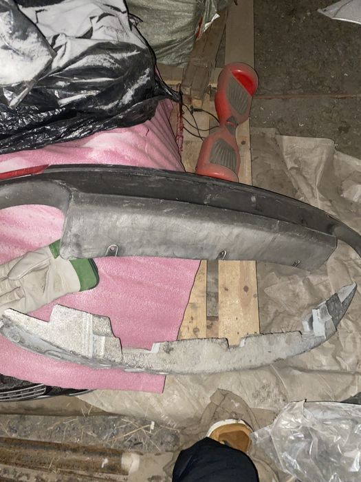 накладка от заднего бампера губа