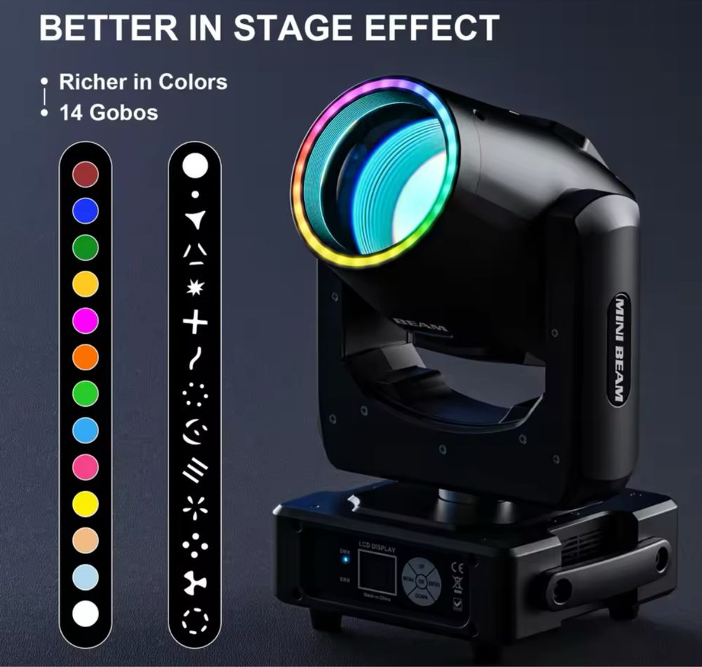 4 Moving Head uri 500w