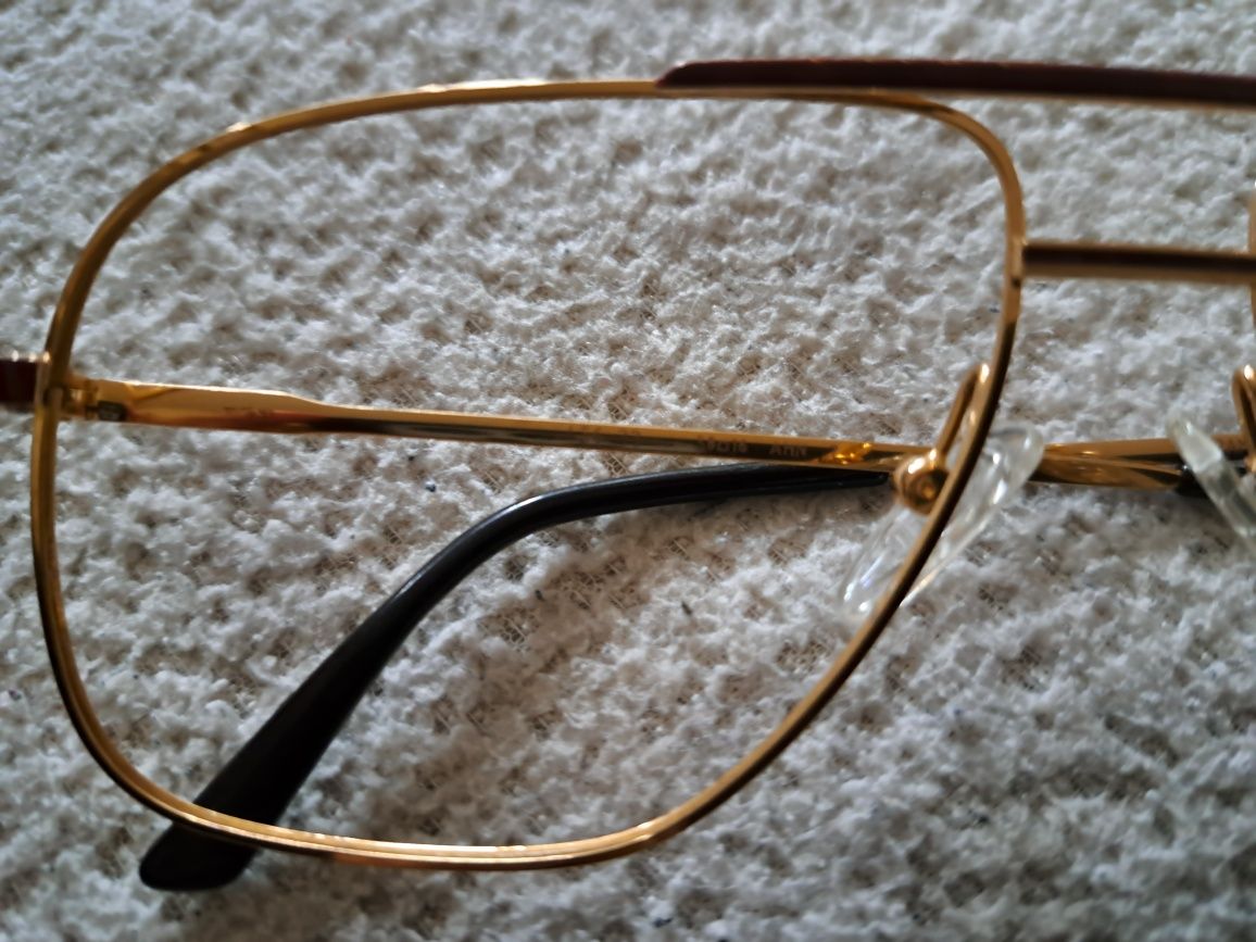 Vintage Essilor rame aurite pentru ochelari