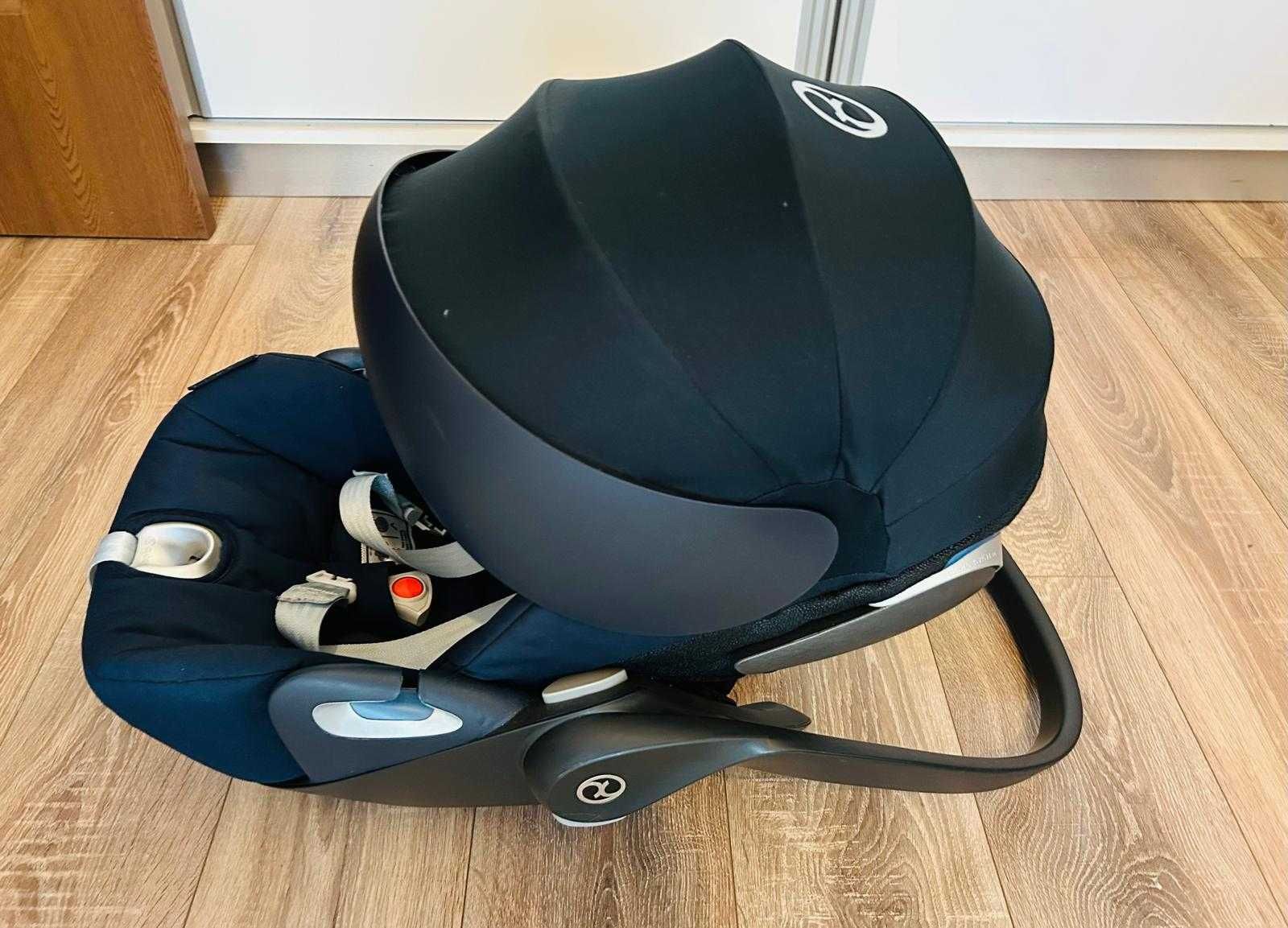 Vand scoica Cybex Cloud Z i-Size + adaptori cărucior Cybex