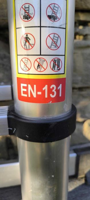 Телескопична стълба GEKO 5 метра Германия