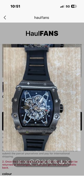 Vand richard mille