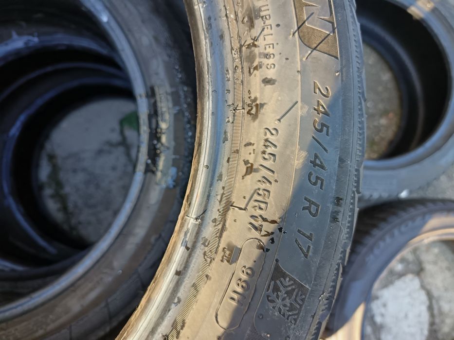 Anvelope MS iarna 245 45 17 Michelin 2022 5.2mm