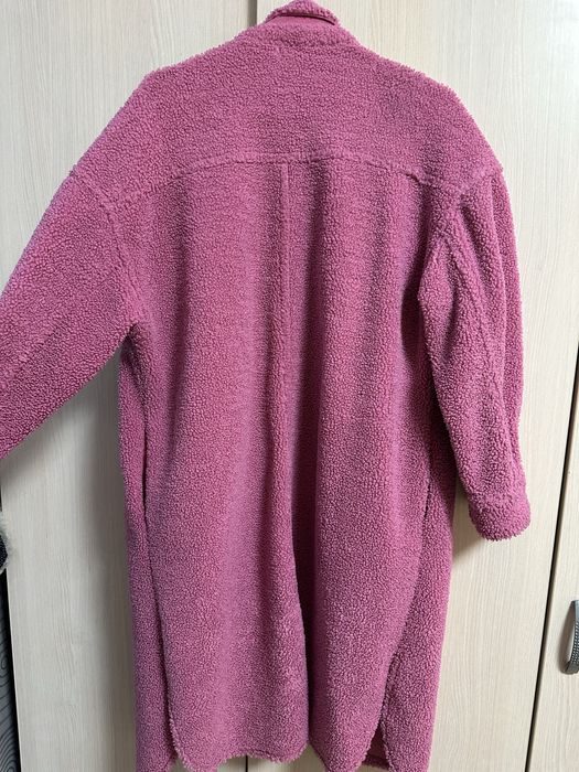 Дамско розово  палто