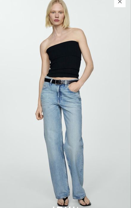 Дамски сини дънки