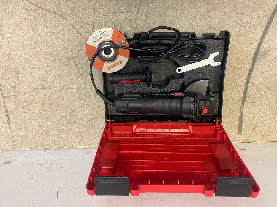 Ъглошлайф 125mm 900W LCD 2disc Red Case AG79