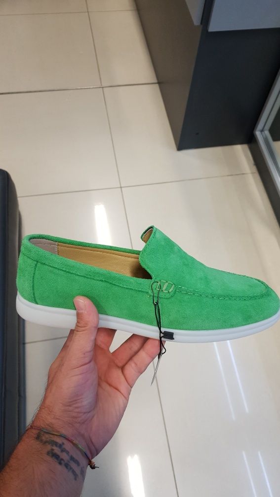 L*oro Piana Мокасини, Велур