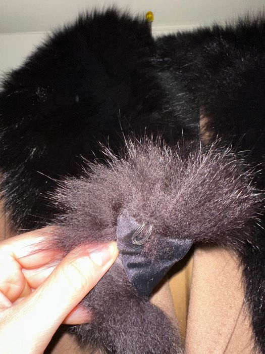 Guler Blana Naturala de Vulpe