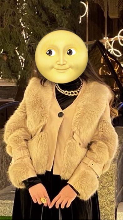 Кожаная шуба. Качество хорошая.