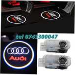 Proiectoare Logo Audi Portiera  Led Laser emblema sigla Holograma