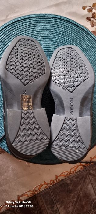 Ghete piele Geox