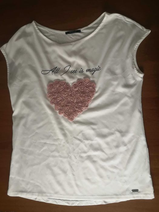 Блуза с къс ръкав MOHITO