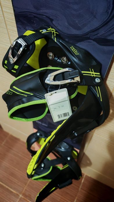 Placa snowboard nideker angel 147 cm-legaturi noi -boots Burton