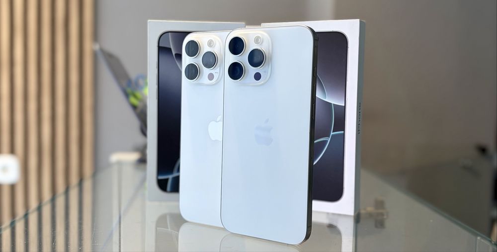 **ATS GSM**ID98822 iPhone 16 Pro Max 256Gb WHITE/Baterie100%/Garantie