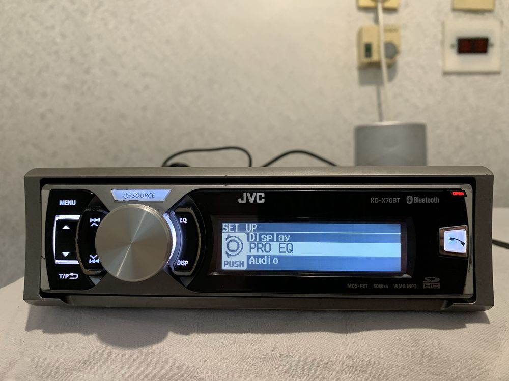 Авто радио JVC Bluetooth