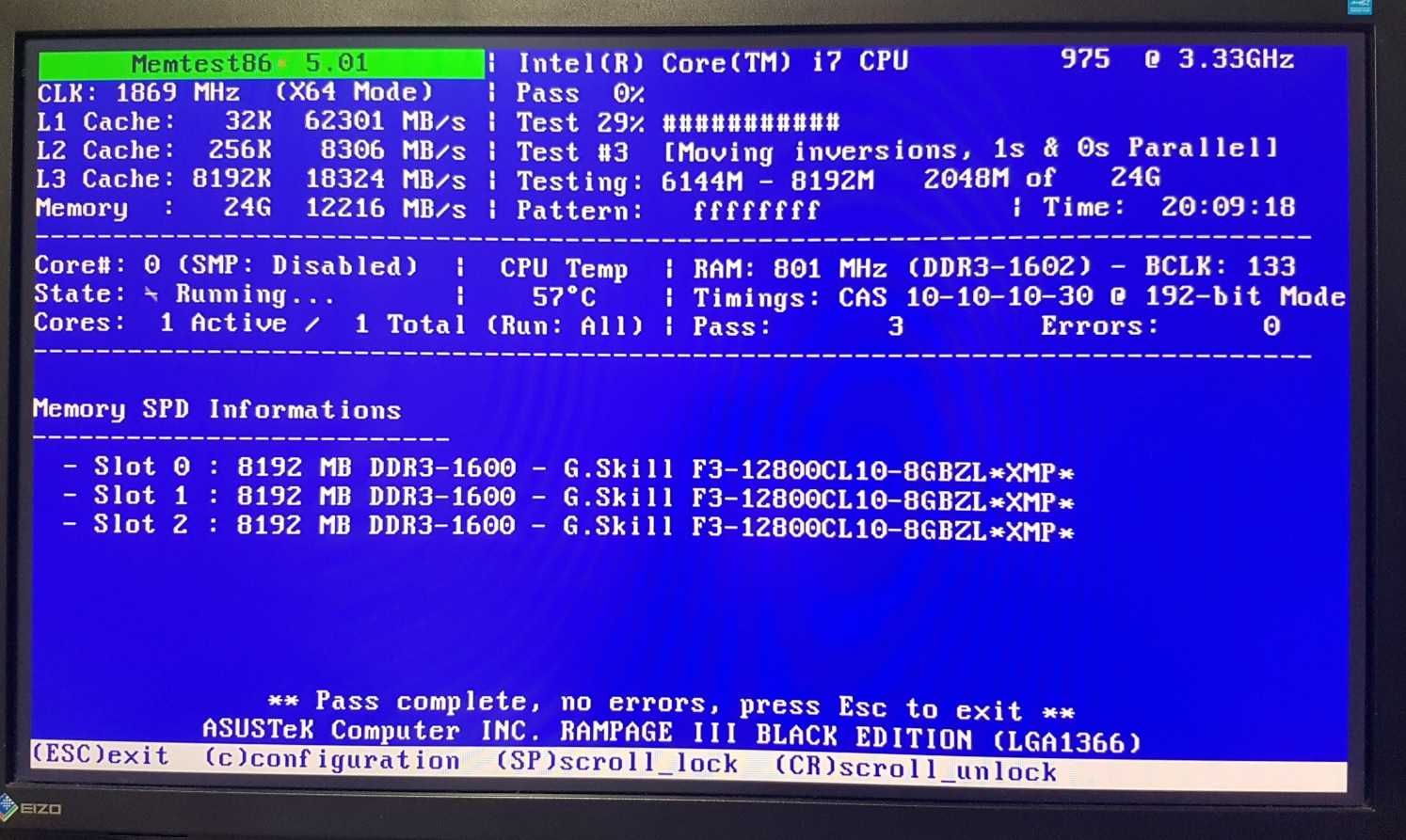 G.skill RIPJAWS Z 3x8 GB DDR3 1600 PC3 12800