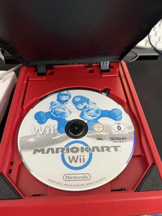 Consola Nintendo Wii rosie+ Mario Kart