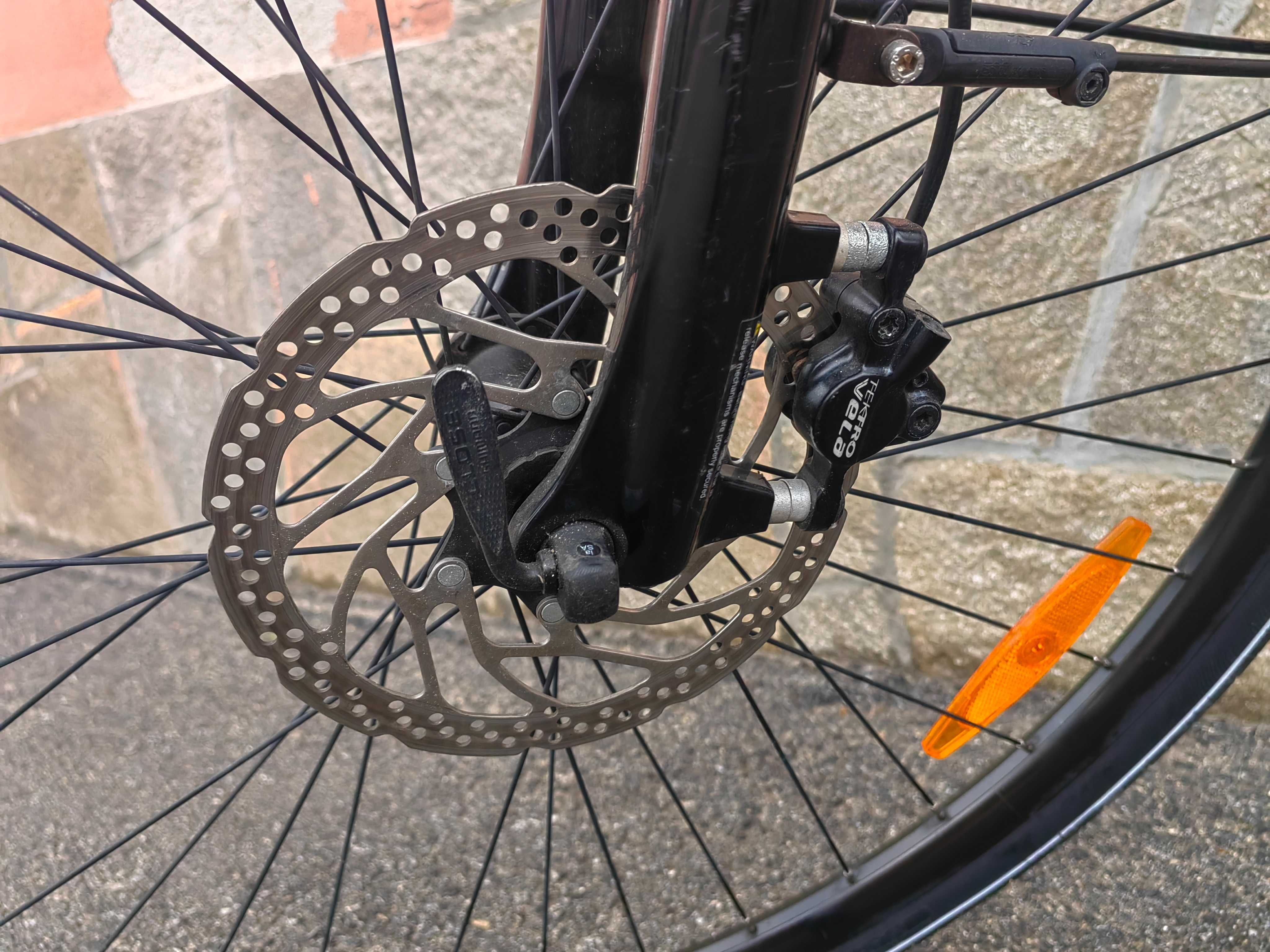 28" Bike manufaktur, L размер, хидравлични спирачки, курбели куха ос