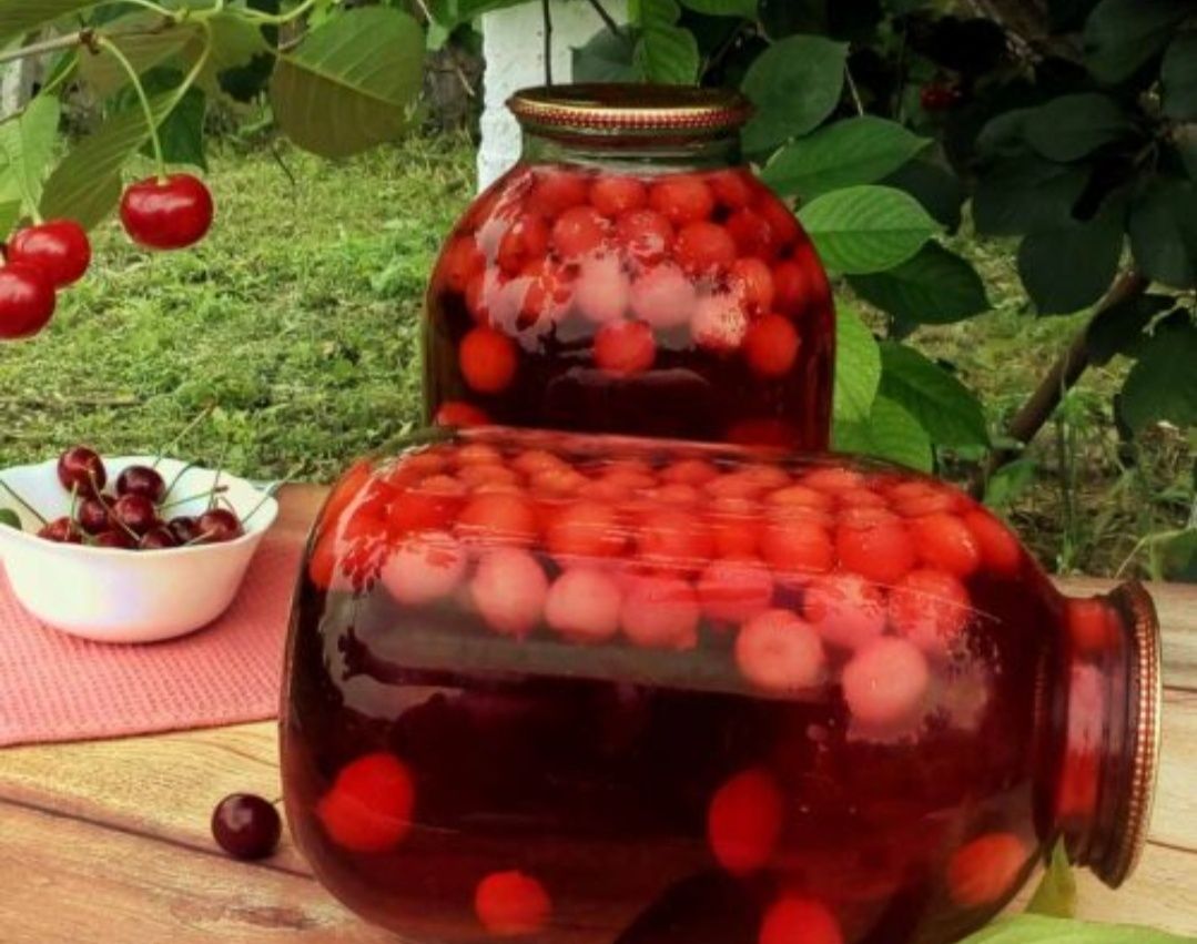 Компоты из вишни, доставка
