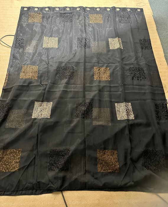 Завеса комбинирана - плътно и прозрачно перде