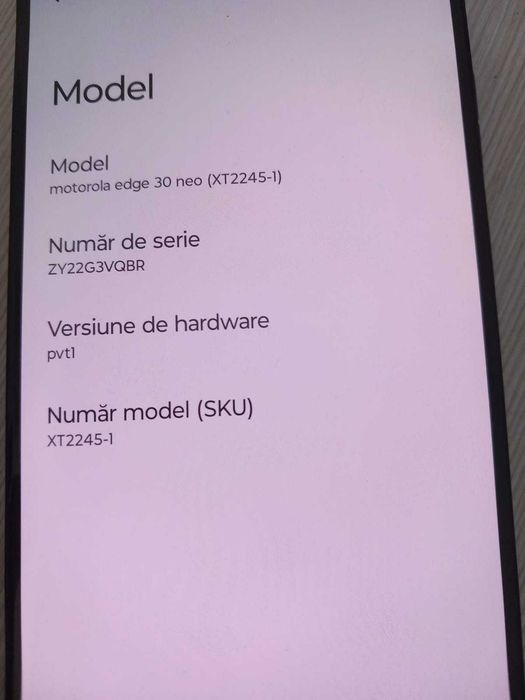 Motorola EDGE 30 NEO utilizat foarte putin, Impecabil.