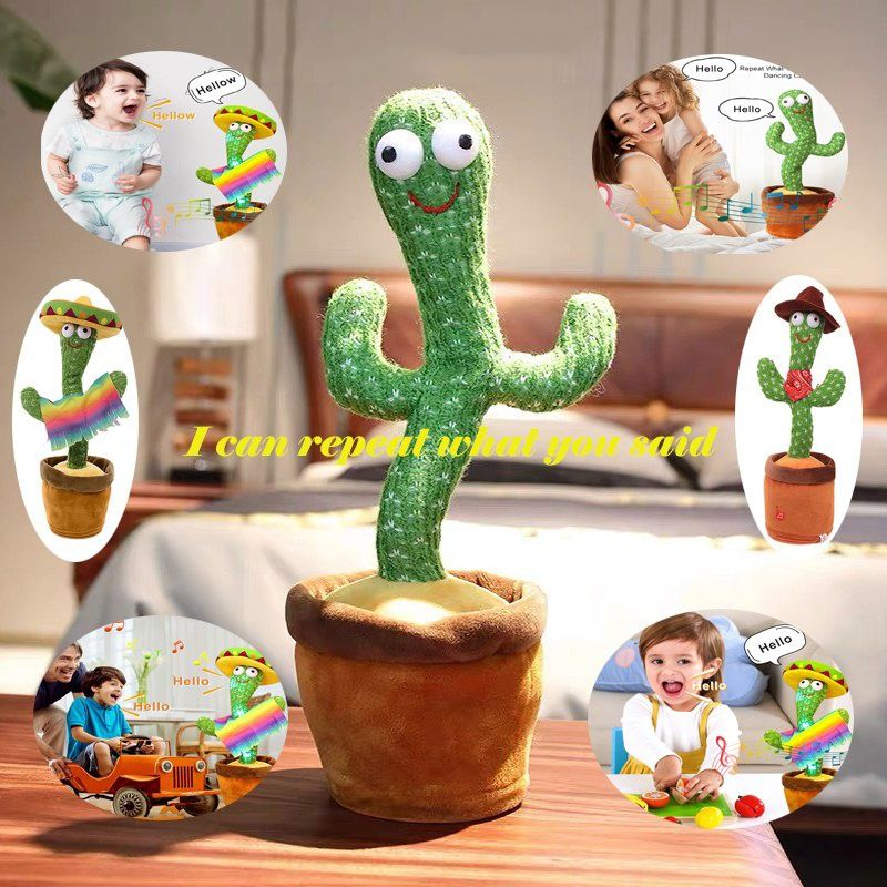 Kaktuz kaktuz detskiy muzikalniy popugay