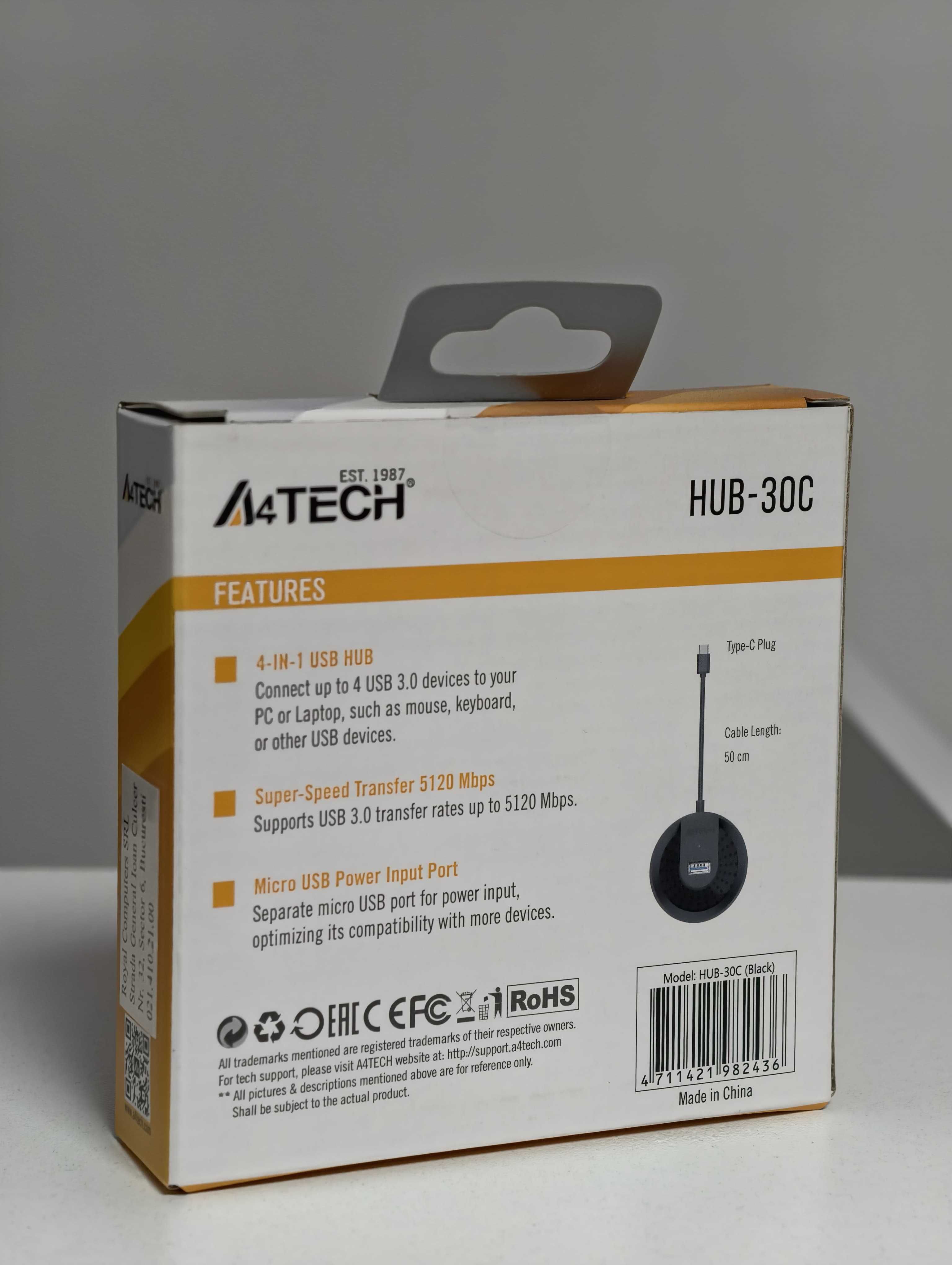 HUB-30C 4TECH Multiple Porturi