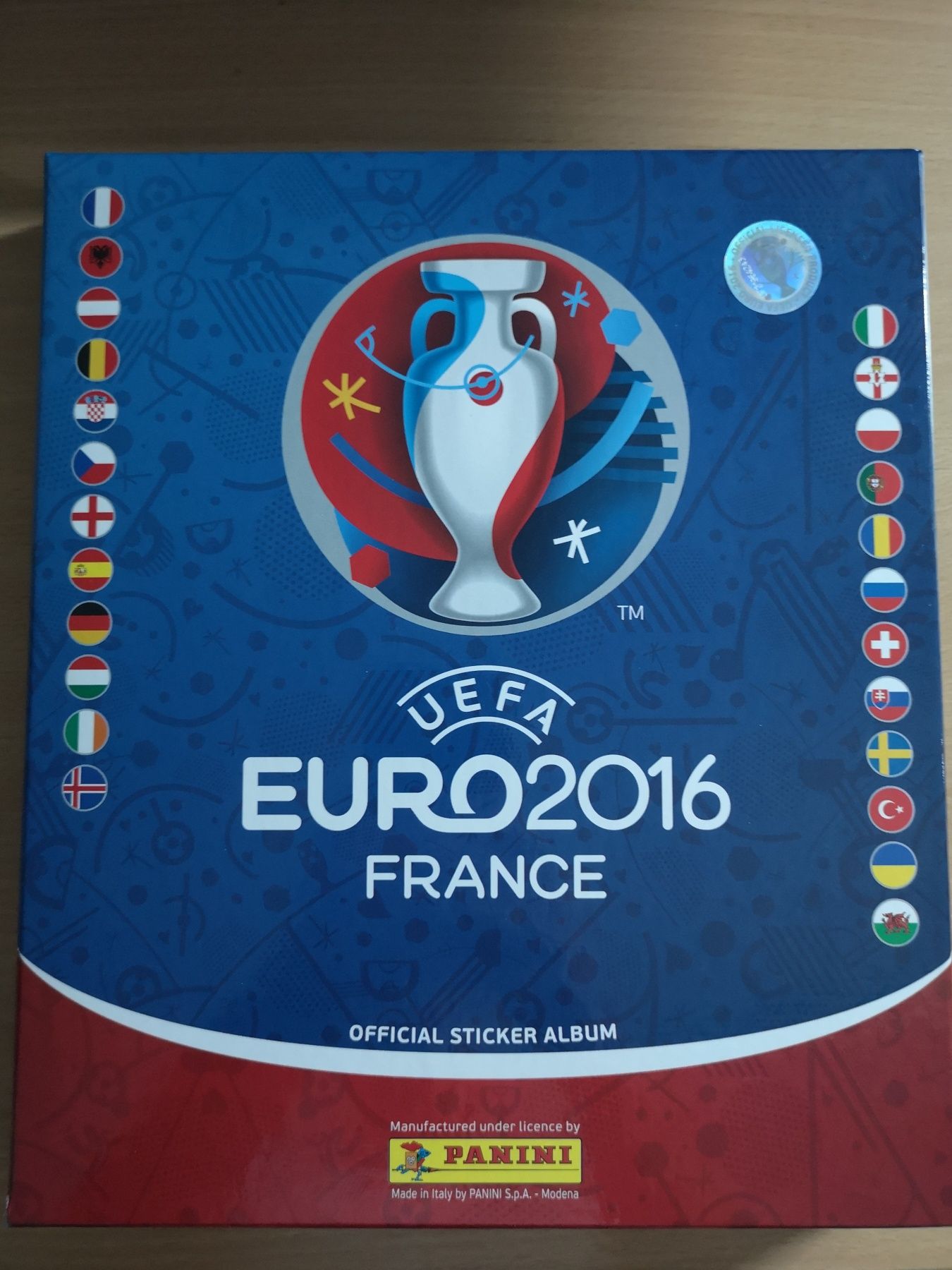 Panini Gift Box Euro 2016 Franta Star Edition Swiss Album +Set complet