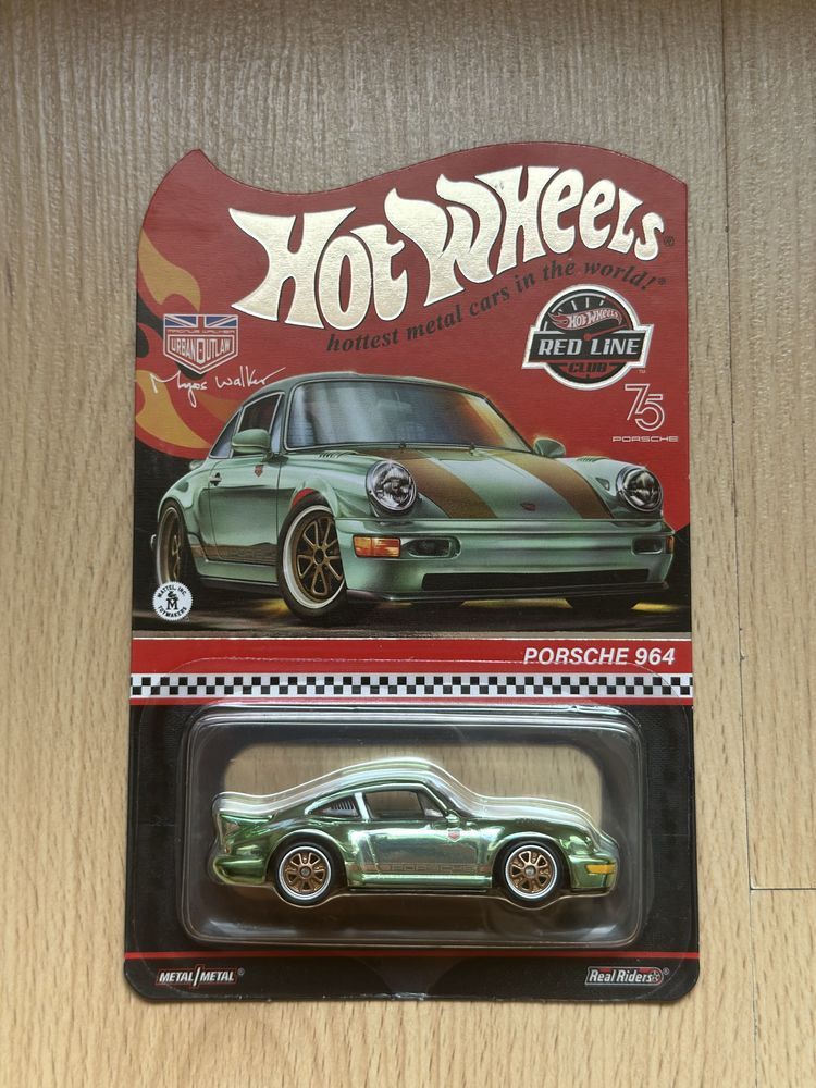 Hot Wheels Porsche 964 RLC (Red Line Club) - Magnus Walker