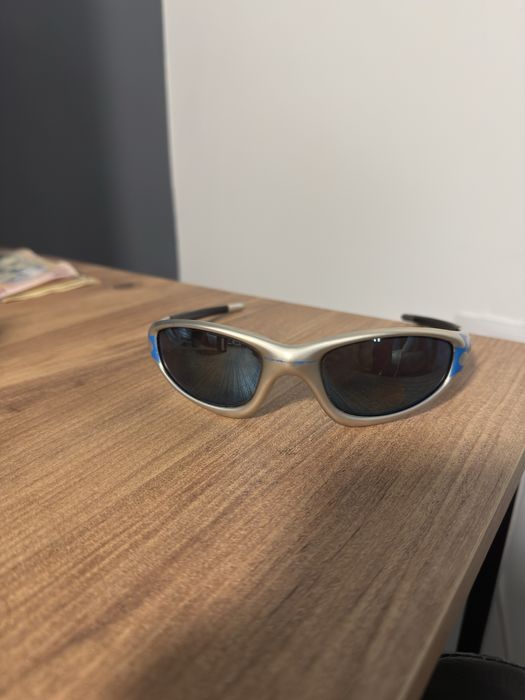 Oakley Straight Jacket Blue Flames 1999s