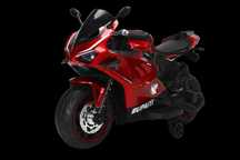 Motocicleta electrica pt. copii, Kinderauto BDQ888 2x 35W 12V RED
