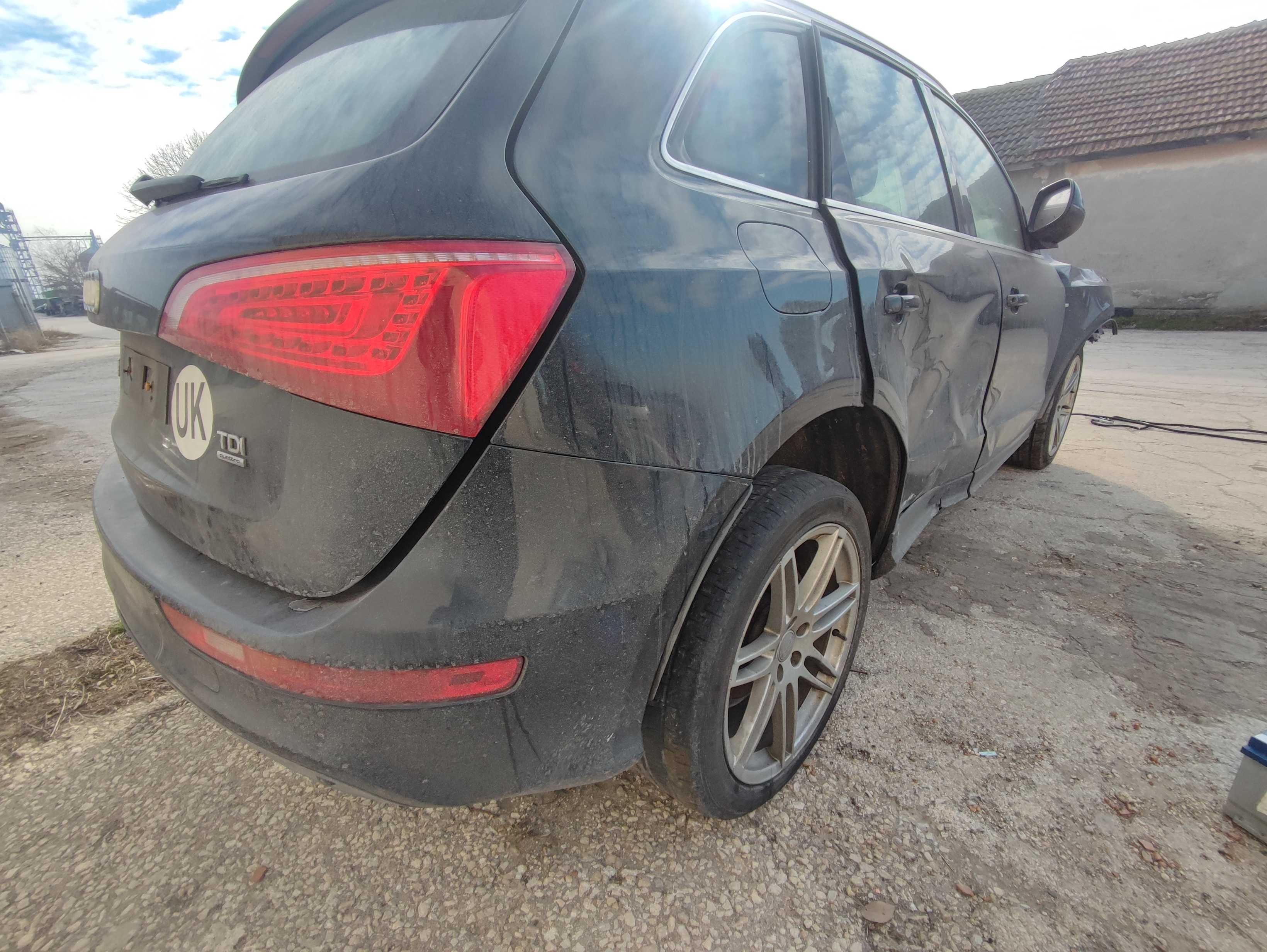 На части Audi Q5 8R 2.0 tdi 2010г S-line кожа