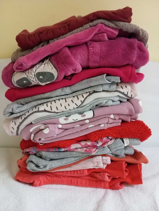 Дрехи за момиче р-р 74/80