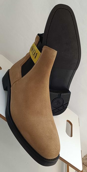 Ghete chelsea 45 plain toe premium Scotch & Soda NOI piele naturala