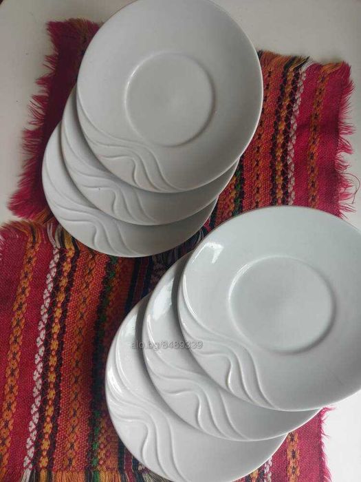 Чиния 6 бр., Разград, диам. 14,5 см