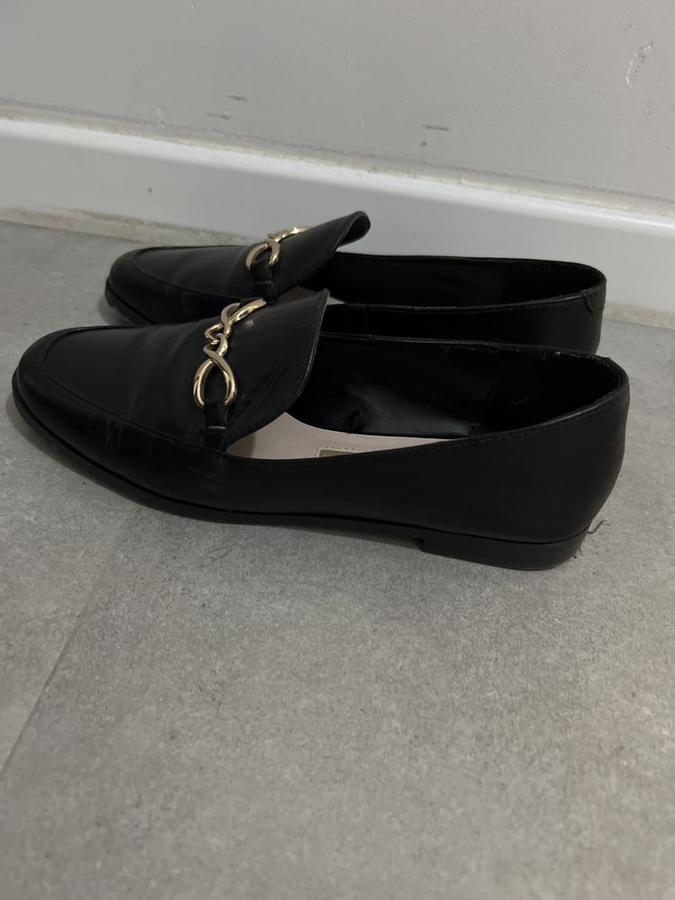 Loafers din piele Zara, marimea 35