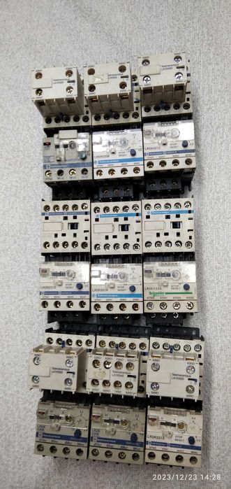 Моторни защити и контактори