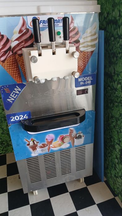 YANGI FREEZER мороженое aparat.