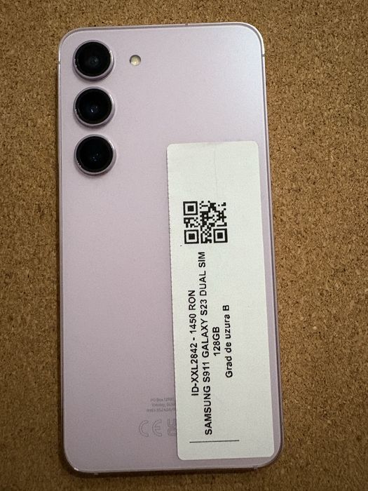 Samsung S911 Galaxy S23 Dual Sim 128Gb ID-XXL2842
