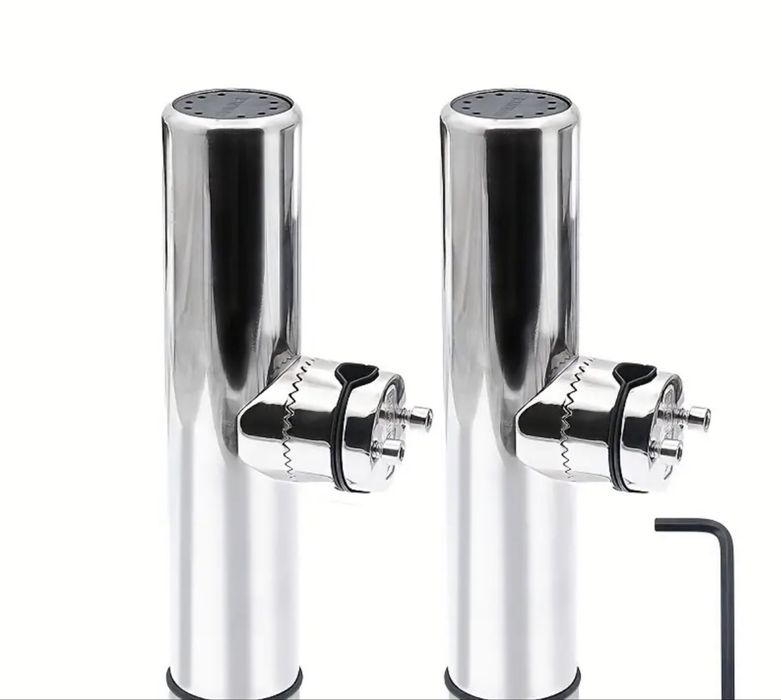 Иноксови стойки за въдици от лодка