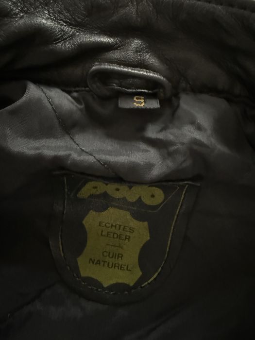 Geaca Piele Naturala POLO Motorrad Negru Femei Dama | Marime S